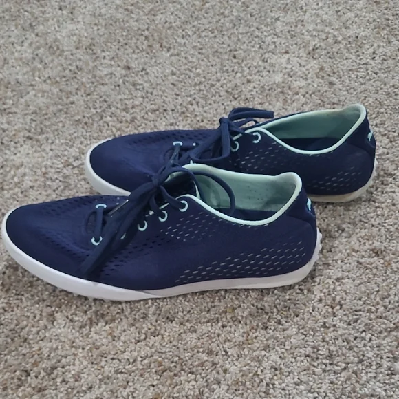 Puma Women's Navy and Mint Golf Shoes - Picture 4 of 4